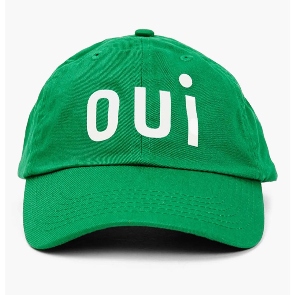 Clare V Green 'Oui' Cap